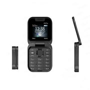 EJWQWQE Folding Flip Phone Double SIM Double Standby Mini Backup Phone